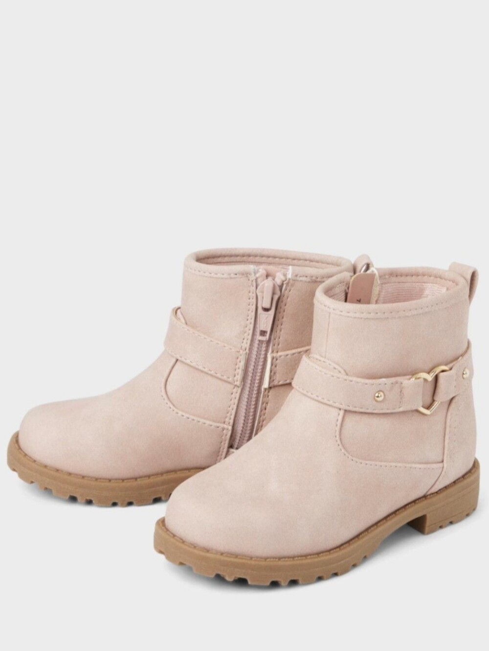 Children's Place Toddler Boots Blush Pink Sz 4 NWOT